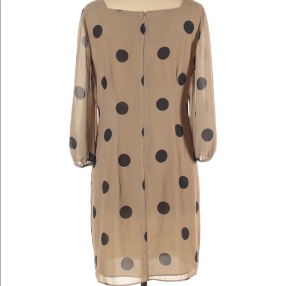 (A1) Amanda Uprichard Walsh Polka Dot Shift Dress, Size M - Picture 15 of 15